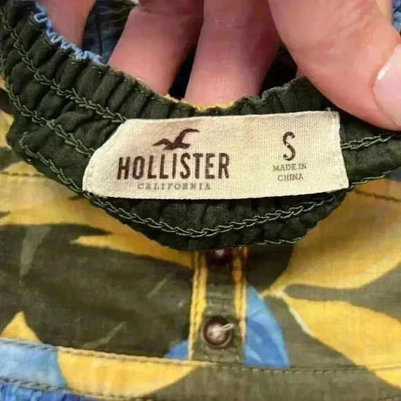 Hollister Strapless Bustier Floral Dress Size Small - Picture 3 of 9